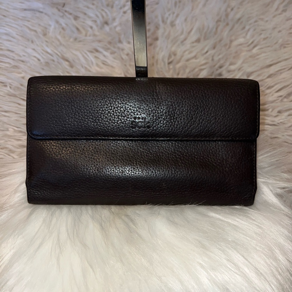 The Sak Black Leather Wallet